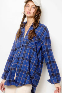 Royal Spirit Plaid Shirt